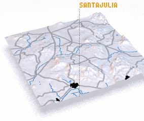 3d view of Santa Julia