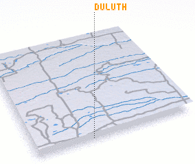 3d view of Duluth