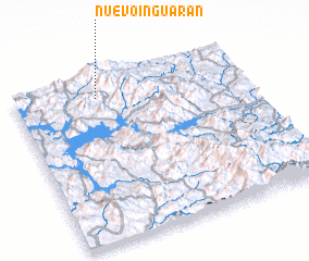 3d view of Nuevo Inguarán