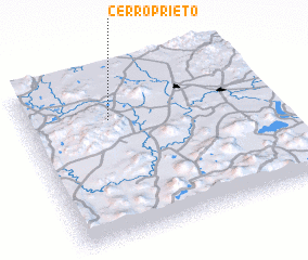 3d view of Cerro Prieto