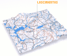 3d view of Los Cimientos