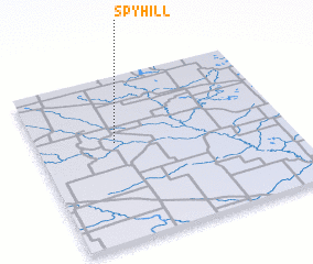 3d view of Spy Hill