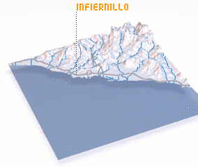 3d view of Infiernillo