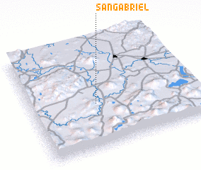 3d view of San Gabriel