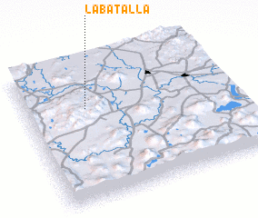 3d view of La Batalla