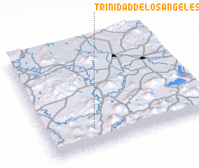 3d view of Trinidad de los Ángeles