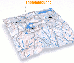 3d view of Erongarícuaro