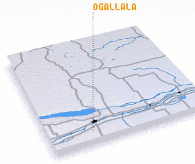 3d view of Ogallala