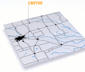 3d view of Canyon
