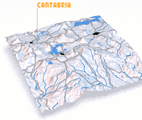 3d view of Cantabria