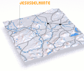 3d view of Jesús del Monte