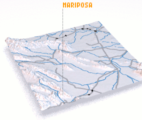 3d view of Mariposa