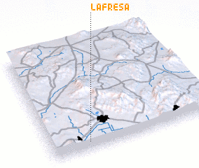3d view of La Fresa