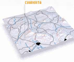 3d view of Cuarenta