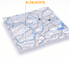 3d view of El Talayote