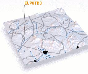 3d view of El Potro