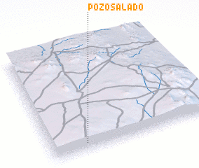 3d view of Pozo Salado