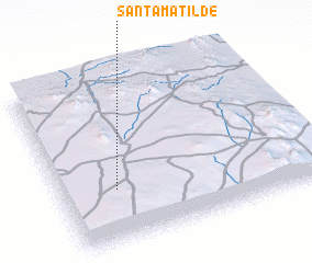 3d view of Santa Matilde