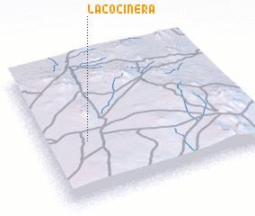 3d view of La Cocinera