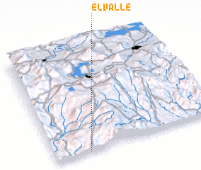 3d view of El Valle