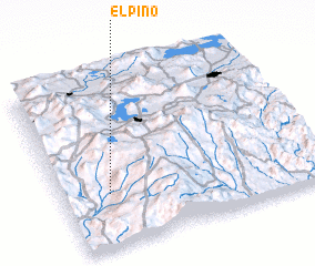 3d view of El Pino