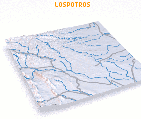 3d view of Los Potros