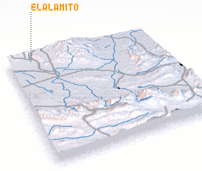 3d view of El Alamito