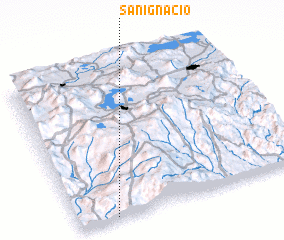 3d view of San Ignacio