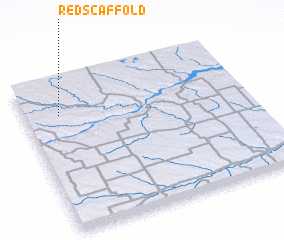 3d view of Red Scaffold