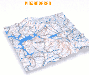 3d view of Pinzandarán