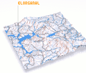 3d view of El Organal