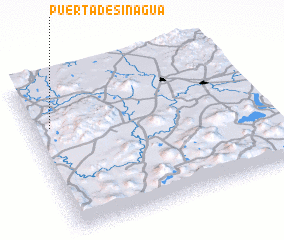 3d view of Puerta de Sin Agua