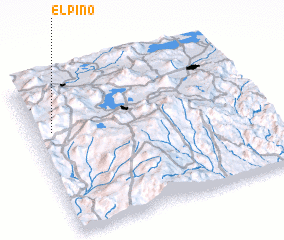 3d view of El Pino