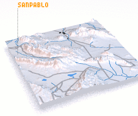 3d view of San Pablo