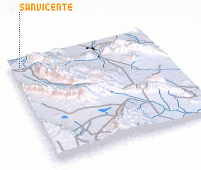 3d view of San Vicente