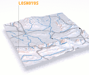 3d view of Los Hoyos