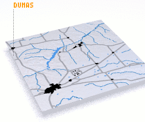 3d view of Dumas