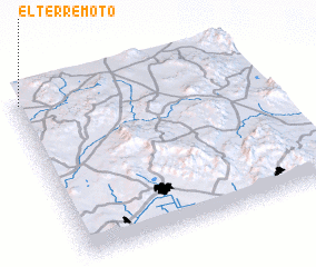 3d view of El Terremoto