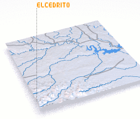 3d view of El Cedrito