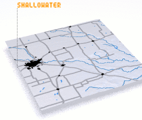 3d view of Shallowater