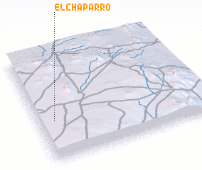 3d view of El Chaparro