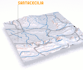 3d view of Santa Cecilia