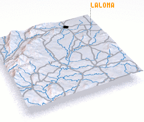 3d view of La Loma