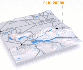 3d view of El Durazno