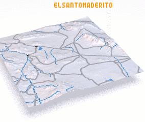 3d view of El Santo Maderito