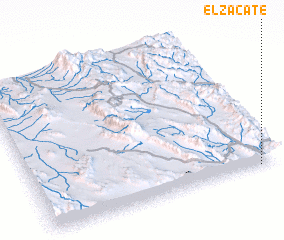 3d view of El Zacate