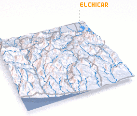 3d view of El Chicar