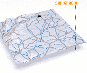 3d view of San Ignacio
