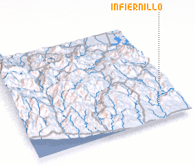3d view of Infiernillo