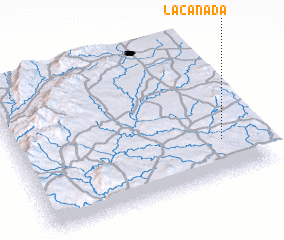 3d view of La Cañada